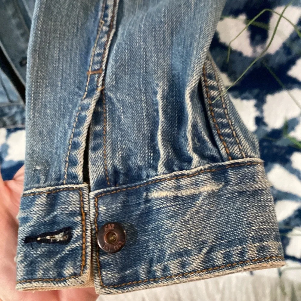 Gap denim surf patchwork jacket - Picture 12 of 16